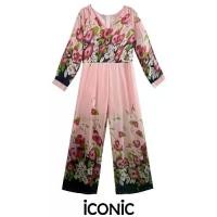 ราคา iCONiC FOLLOW VINTAGE JUMPSUIT #0656 ชุดจั้มสูท ผ้าไหมชีฟอง อก32" เอว28" สะโพก36" ยาว47" เดรสออกงาน ชุดราตรี ชุดเดรสไฮโซ เดรสงานแต่ง เดรสสั้น เดรสงานแต่ง (1731889805642205150)