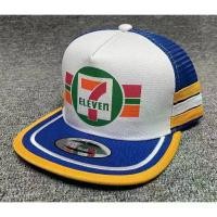 ราคา หมวกตาข่าย 7 ELEVEN หมวกวินเทจ Snapback Hiphop หมวกเต็มใบ Fashion Vintage Summer (1729719241699067956)