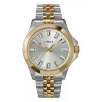 ราคา Timex TW2V79700 Women Analogue Watch with a Stainless Steel Strap Kaia 38mm. (1730373678039337747)