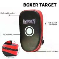 ราคา อุปกรณ์ออกกำลังกาย เป้าล่อเตะแบบสวมแขน เป้าซ้อมชกมวย（1ชิ้น）เป้าล่อ เป้าล่อเตะ เป้าล่อมวยหนังแท้ เป้าล่อชกมวย เป้าล่อชก สวมแขน Punching Mitts อุปกรณ์ซ้อมมวย SP45 อุปกรณ์มวย (1731301150679664167)