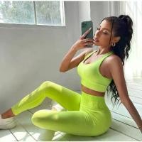 ราคา ชุดกีฬาโยคะไร้ตะเข็บสำหรับผู้หญิง ชุดออกกำลังกาย ชุดออกกำลังกาย ชุดกีฬาฟิตเนส (1729911864909269551)