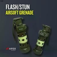 ราคา คลังสินค้า Flash & Stun Prop Toy for Airsoft | ระเบิดแสง | APEX (1731501020058715742)