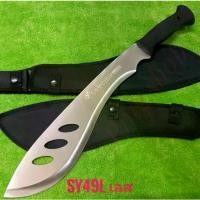 ราคา [COD] มีด อุปกรณ์เดินป่า มีดใบตาย Columbia USA ยาว (19นิ้ว) ครบเสร็จ พร้อมปลอกผ้า มีดอเนกประสงค์ เหมาะสำหรับเดินป่า แคมป์ปิ้ง สีนค้าพร้อมจัดส่ง (1731593951674795782)