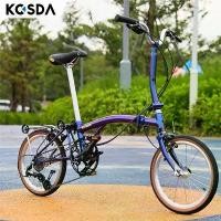 ราคา จักรยานเมือง KOSDA 16 นิ้ว เฟรมพับสามทบ วัสดุอลูมิเนียมอัลลอยด์ 9 สปีด พร้อมเบรก C คู่ ล้อ 349 เบามาก เบามาก พับได้ fixed gear bike speed จักรยาน สามล้อ เจ้ ผึ้ง (1731397225387689612)