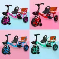 ราคา จัดส่งที่รวดเร็ว Meei Ja Shop จักรยาน 3 ล้อ 2 ที่นั่ง จักรยานเด็ก จักรยานขาปั่น (1732248416584043027)