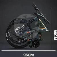 ราคา ชำระเงินสด ANCHI จักรยานพับได้ จักรยานเสือภูเขา จักรยาน จักรยาน พับได้ ผู้ใหญ่ พับ ได้ จักรยานผู้ใหญ่ Mountain Bike จักรยานเสือภูเขา 26 นิ้ว ดิสก์เบรก การดูดซับแรงกระแทกด้านหน้าและด้านหลัง (1732112241