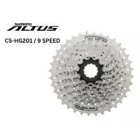 ราคา เฟืองหลัง สเตอร์ เฟืองสวม จักรยาน Shimano Altus รุ่น CS-HG201 / 9 SPEED ขายดี (1731889932269029396)