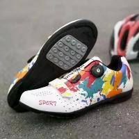 ราคา รองเท้าใส่ปั่นจักรยานเสือภูเขา มืออาชีพ ไร้กุญแจ แนะนำขายดี ใหม่ในปี 2025 เหมาะสำหรับการปั่นจักรยานเสือหมอบ พื้นแข็ง จักรยาน จักรยานปั่นจักรยาน จักรยานบรรเทา (1731910377882814064)