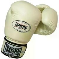 ราคา THAISMAI BG124 - ไทยสมัย นวมชกมวย นวมซ้อมมวย นวมต่อยมวย อุปกรณ์มวยไทย นวม หนังแท้ สีขาว - Boxing Gloves White Leather THAIFIGHTPRO (1731735444389725749)