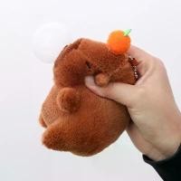 ราคา Kapibara Bubble-Chewing Capybara Groundhog, ของเล่นตุ๊กตา, พวงกุญแจสั่นสำหรับเด็กผู้หญิง กระต่าย เน่า หมี ตั้ง โชว์ ตัว ใหญ่ หมี ตั้ง โชว์ ตัว ใหญ่ ไก่ชน บลู ล็อก (1731379997206283967)