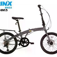 ราคา จักรยานพับได้ TRINX DOLPHIN1.5 ล้อ 20 นิ้ว เกียร์ 7สปีด ดิสเบรค กลางแจ้ง กีฬา Sport ออกกำลังกาย (1730013204185582138)