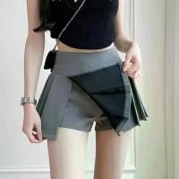 ราคา diary(8151) กางเกงกระโปรง เทนนิส จับจีบไม่มีขอบ เอวสูง ผ้าสโนว์ไม่ยืด ใส่เป๊ะมาก (1732033715861488923)