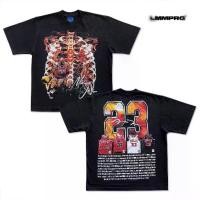 ราคา เสื้อยืด MICHAEL JORDAN สไตล์วินเทจ Oversize สไตล์ Rap Tee พร้อมส่ง S-5XL Comfortable fabric (1732004682978329697)