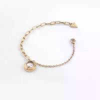 ราคา GUESS WOMEN สร้อยข้อมือ รุ่น JUBB03353JW สีทอง (1729943524175153926)
