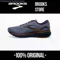 ราคา รองเท้าวิ่ง Brooks Ghost, 15, Unisex, สีเทาและสีน้ำเงิน, MRN1, สบายและระบายอากาศได้, สไตล์ต่ำ (1732032717262783668)