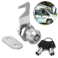 ราคา ล็อคตู้, ล็อค Cam, 16/30 มม., พร้อม 2 ปืน, สำหรับที่เก็บ RV, กล่องไปรษณีย์, ลิ้นชัก, ตู้เอกสาร, กล่องเครื่องมือ, วัสดุโลหะผสมสังกะสี, กันน้ำ, หมุนได้ 90 องศา, ติดตั้งง่าย (1732028219530249308)