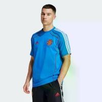 ราคา adidas ฟุตบอล เสื้อยืด Manchester United UBP ผู้ชาย สีน้ำเงิน JF0370 (1731943586369538835)