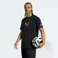 ราคา adidas ฟุตบอล เสื้อยืดพิมพ์ลายกราฟิก Messi ผู้ชาย สีดำ JM8955 (1731296516559177491)