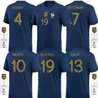 ราคา เสื้อยืดกีฬา ทีมชาติฝรั่งเศส ฟุตบอลโลกฝรั่งเศส 22-23 ออกแบบมาสำหรับกีฬามัคเท็ตตี มาร์กาเทีย กริซลีลา เครนรา เบซาน ชุดกีฬา ชุดกีฬาใหม่ล่าสุด เสื้อบอล (1731729518395951881)