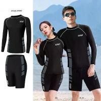 ราคา ขายดีประจำเดือนนี้ พร้อมส่งจ้า2023 NEW ชุดว่ายน้ำแขนยาว ชุดดำน้ำ ผู้ชายและผู้หญิง ดำน้ำ คู่รัก กันUV ชุดว่ายน้ำ ผู้ชายและผู้หญิง ดำน้ำ สาว อวบอ้วน (1731897893306532973)