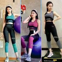 ราคา Ruwaii - ชุดออกกำลังกายผู้หญิง ชุดกีฬา ชุดวิ่ง ชุดฟิตเนส ชุดโยคะ ชุดแอโรบิค ชุดปั่นจักรยาน ว่ายน้ำ ดำน้ำ กีฬาทุกชนิด ได้ทั้งชุด FIZA Sport กางเกงออก กําลังกาย (1729699923784993636)