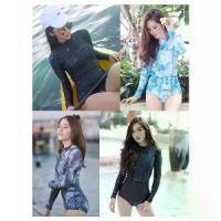 ราคา 【COD】วันพีช ชุดว่ายน้ำลายน้ำ วันพีชแขนยาว ชุดว่ายน้ำแขนยาว ชุดว่ายน้ำสีดำ วันพีชสีฟ้า ชุดดำน้ำ ชุดว่ายน้ำสีฟ้า วันพีชสาวอวบ (1731661968220652622)