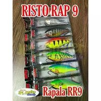 ราคา Risto Rap 9 ริสโต้ 9 ปลั๊กดำลึก ตีจิบ ใช้ได้ทั้ง ชะโด กราย เทพา กระสูบ Rapala ราพาล่า ริสโต้ คําแนะนําการขายที่ร้อนแรงในเดือนนี้ รางยิง ปลาอลูมิเนียม เบทคาสติ้ง ไวท์-3000 ตกปลา (1731837260330337867)