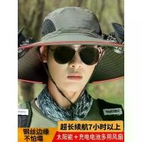 ราคา หมวกพัดลมพลังงานแสงอาทิตย์ สำหรับผู้ชาย เหมาะสำหรับกิจกรรมกลางแจ้ง เช่น ปีนเขา ตกปลา พร้อมป้องกันรังสียูวี ม่านบังแดด หมวกชาวประมง พร้อมพัดลม หมวกติดพัดลมโซล่าเซลล์ (1731191116472878632)