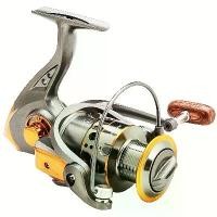 ราคา รอกตกปลา ประสิทธิภาพสูง Rsenr สแตนเลสและทองแดง/อลูมิเนียมอัลลอยด์ ดีไซน์พละกำลัง พร้อมตลับลูกปืนเรียบและด้ามไม้ทนทาน เหมาะสำหรับการตกปลาน้ำจืดและน้ำเค็ม ลิควิด เบ็ดตกปลา คัน อา (1731895149940671545)