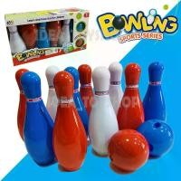 ราคา จัดส่งจากกรุงเทพฯ ชุดโบว์ลิ่ง ลูกโบว์ลิ่ง ของเล่นสำหรับเด็กเกม ลูกบอล 2 ลูก 10 พิน ของเล่นกีฬาพลาสติก Bowling Set ของเล่นเด็ก Toys สร้างเสริมพัฒนาการเด็ก (1731268691152569527)