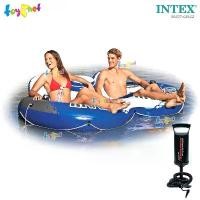 ราคา เรือยาง Intex แพกลม 2 ที่นั่ง ริเวอร์ รัน 2 รุ่น 58837 + ที่สูบลมดับเบิ้ลควิ๊ก วัน ขนาดใหญ่ (1732018398611932928)