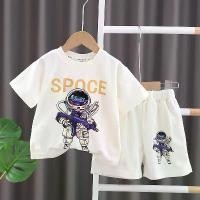 ราคา ชุดฤดูร้อนสำหรับเด็กชายและเด็กหญิง, แฟชั่นใหม่, พิมพ์ลายหมีและนักบินอวกาศ, ชุดลำลองแขนสั้น, เหมาะสำหรับเด็ก shirt c00lkidd เสื้อ เด็ก สเก็ต (1732242301086304821)
