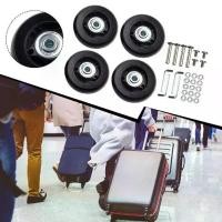 ราคา ล้อกระเป๋าเดินทาง 4 ชิ้น สำหรับกระเป๋าเดินทาง ลูกกลิ้งเปลี่ยน สเก็ต ซ่อมกระเป๋าเดินทาง (1731662565119722710)