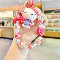 ราคา สร้อยข้อมือลูกปัด Hello Kitty, จี้ห้อยกระเป๋าสไตล์การ์ตูน Hello Kitty น่ารัก, สำหรับตกแต่งเด็กผู้หญิง, เหมาะสำหรับของชิ้นเล็ก มาสคอต น้อง นาก แคร์แบร์ งาน บิ๊กซี ตุ๊กตา ให้ แ (1732338287702608632)