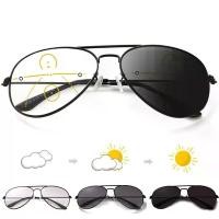 ราคา แว่นตาอ่านหนังสือ, แว่นตาอ่านหนังสือโฟโตโครมิก Progressive Multifocal, สำหรับผู้ชาย, พร้อม Diopter + 0.75 ถึง +4 ส่อง พระเครื่อง บอยท่าพระจันทร์ แว่นท็อปเจริญ แว่น แว่น le (1731586696239417093)