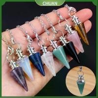 ราคา 【COD CHUAN อเมทิสต์ หินอัญมณี หินธรรมชาติ โรสควอตซ์ พระเครื่อง คริสตัลบำบัด จี้ลูกตุ้มเรอิกิ ลูกตุ้มทรงกรวย (1732018022987237227)