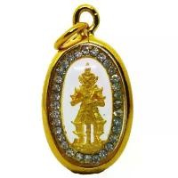 ราคา จี้ท้าวเวสสุวรรณ เล็ก สีทองล้อมเพชร เลี่ยมกันน้ำ กรอบทองผ่าหวาย #พระเครื่อง จี้พระ ท้าวเวสสุวรรณ By SINNATDAKIT ขายดี (1731848086177023071)