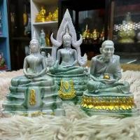 ราคา !!! แท้ พระบูชา เซต3องค์ (ขนาด3นิ้ว) พระพุทธชินราช หลวงพ่อโสธร หลวงปู่ทวด ลายหินอ่อน (1731900441182570928)