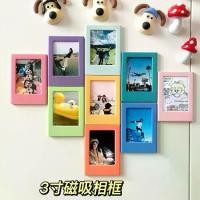 ราคา กรอบรูปแม่เหล็ก สไตล์ Ins ขนาด 3 นิ้ว สำหรับโพลารอยด์และรูปถ่าย แม่เหล็กติดตู้เย็น เหมาะสำหรับสำนักงาน ห้องครัว ตกแต่งห้องนอนคู่ รายการขนาดเล็ก ดอกไม้ ริบบิ้น ป้าย ห้าม ขีดเขียน (1731642239949244216)