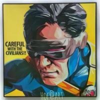 ราคา รูปภาพ Cyclops ไซคลอปส์ X-Men เอ็กซ์เมน มาร์เวล Marvel รูปภาพติดผนัง pop art การ์ตูน กรอบรูปพร้อมแขวน แต่งบ้าน ของขวัญ (1729674058786638089)