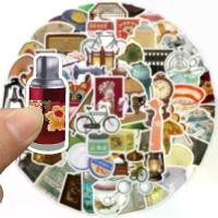 ราคา พร้อมส่งยุค20 จีน Old chinese TAIWAN ของเก่า เทปคาสเซ็ท สติ๊กเกอร์ sticker vintage antique 65ชิ้น (1730479848994605741)