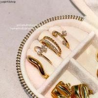 ราคา แหวนกังหันแชกงหมิวแท้ RING TINARI แต่งเพชร สแตนเลส ชุบทองคำแท้ ออกงาน ของขวัญ ปีใหม่ ให้แฟน (1731969336714954565)