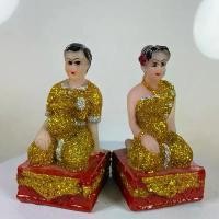 ราคา ตุ๊กตาหญิงชาย ศาลพระภูมิ ศาลตายาย (ขนาดเล็ก) มีหลายสีค่ะ (1729937942874393595)