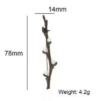 ราคา เข็มกลัดไข่มุกเทียม, เครื่องประดับแฟชั่น, เข็มกลัดทาสีสีน้ำตาล, หมุดเคลือบโบราณวินเทจ, สำหรับเสื้อผ้าบูติกลำลอง, เครื่องประดับโบราณ (1731994318216726566)