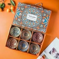 ราคา Tableware ชุดจานชาม ลายไทย ชุดจานชามเซรามิค ชามลายเซรามิก จานลายเซรามิคกระเบื้อง 1เซ็ต/6ชิ้น NO.Z19ชาม ชามสแตนเลส เซรามิค ผสม ชามใส่อาหาร ชามข้าว (1731681369171855985)