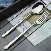 ราคา ชุดช้อนส้อมแบบพกพา, ช้อนขายร้อน, ส้อม, ต้านเชื้อแบคทีเรีย, เหมาะสำหรับอาหารตะวันตก, พาสต้า, แตงโม, ของหวาน, มูลค่าสูง, ส้อมแบ่งและช้อน ๆ ๆ ช้อน เกาหลี ของ แท้ ถาด ใส (1731492893636003793)