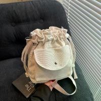 ราคา กระเป๋าผ้าแคนวาส สำหรับผู้หญิง กระเป๋าถังหูรูด กระเป๋าสะพายข้างเดียว suede bag beach bag ရ ေ န ွ ေ း အ ိ တ ် ซิบรอบ ใบสั้น กระเป๋า เกี๊ยว ใบเล็ก ขาย แบรนด์เนม กระเ (1731847052864948063)