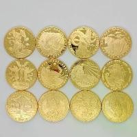 ราคา เหรียญที่ระลึก 12 ราศีนักษัตร, ธีมยุโรป, ไพ่ทาโรต์, เหรียญเหล็ก 4 ซม., เหรียญนำโชค, เหรียญขอพร, ฟันนางฟ้า, เหมาะสำหรับเป็นของขวัญ (1731433862697747882)