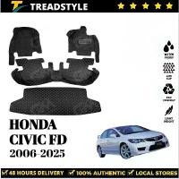 ราคา พรมปูพื้นรถยนต์ พรม 6D CIVIC FD 2006-2025 เต็มคันพรมหนัง พรม civic พรมในรถยนต์ พรมรถพรมรถยนต์ พรมรถยนต์ รถยนต์ Car (1731998760834664199)