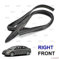 ราคา correctShop77 ปัจจุบัน ยางสักหลาดร่องกระจกหน้า ข้างขวา 1 ชิ้น สีดำ สำหรับ Honda Civic FD Sedan 1.8 2.0 ปี 2006-2011 Car รถยนต์ (1731629147473741840)